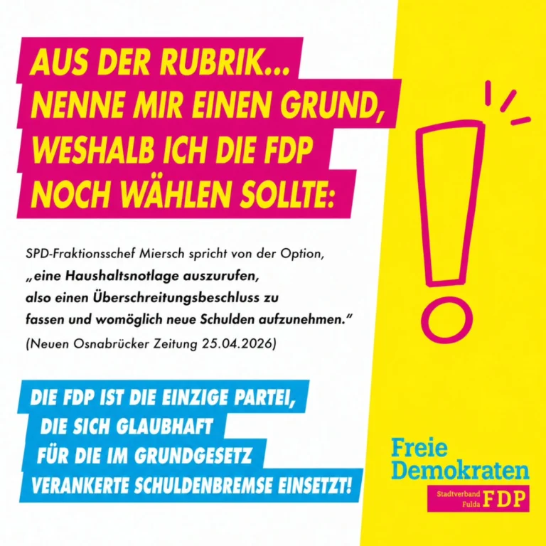 Instagram post from fdp_stadtverband_fulda. This post is in position 3.