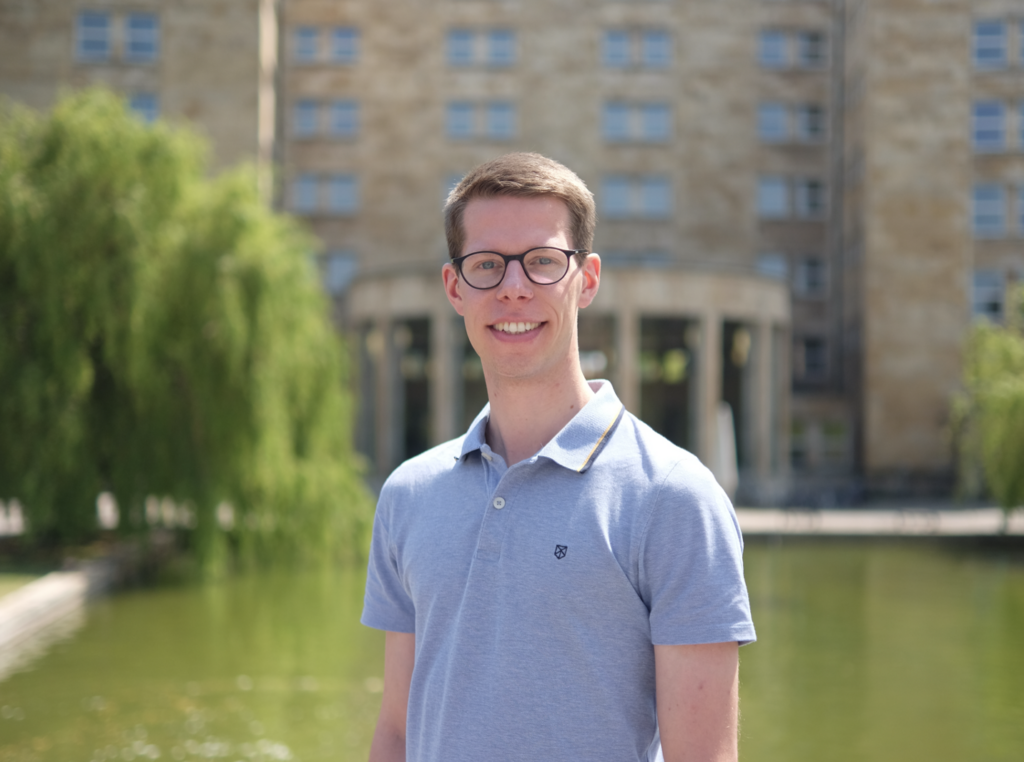 Fabian Witzel in Frankfurt (c) LHG